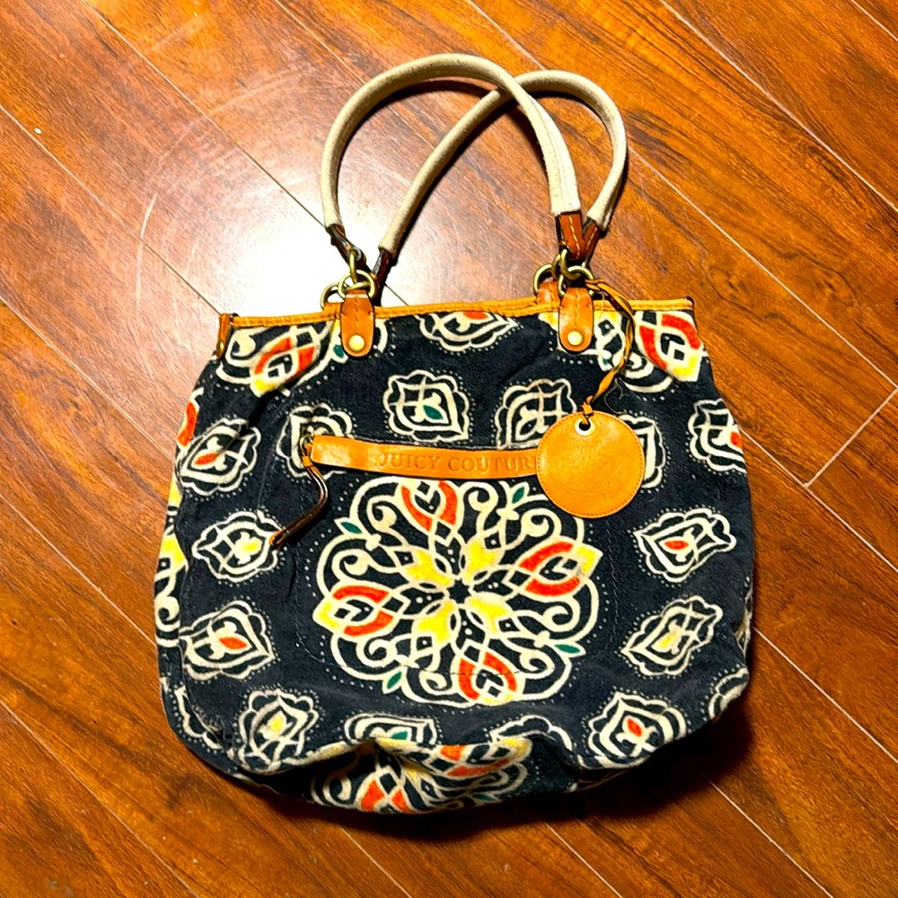 JUICY COUTURE HUGE TERRYCLOTH BEACH BAG